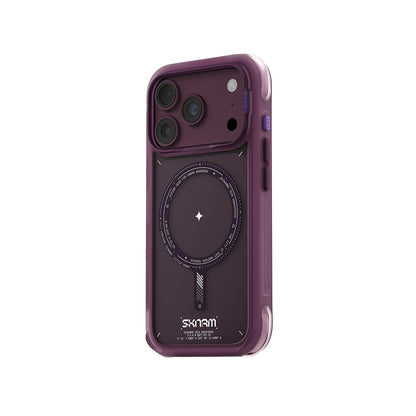 iPhone 18 Pro Max Kılıf M-Safe Şarj Özellikli Airbag Tasarımlı Skinarma Avion Kılıf