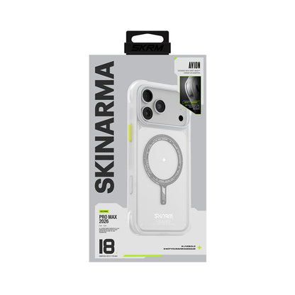 iPhone 18 Pro Max Kılıf M-Safe Şarj Özellikli Airbag Tasarımlı Skinarma Avion Kılıf
