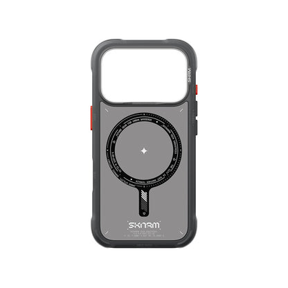 iPhone 18 Pro Max Kılıf M-Safe Şarj Özellikli Airbag Tasarımlı Skinarma Avion Kılıf
