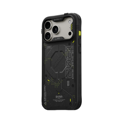 iPhone 18 Pro Max Kılıf M-Safe Şarj Özellikli Airbag Tasarımlı Skinarma Vigor XE Kılıf