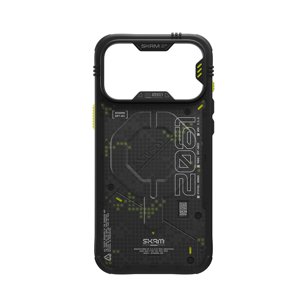 iPhone 18 Pro Max Kılıf M-Safe Şarj Özellikli Airbag Tasarımlı Skinarma Vigor XE Kılıf