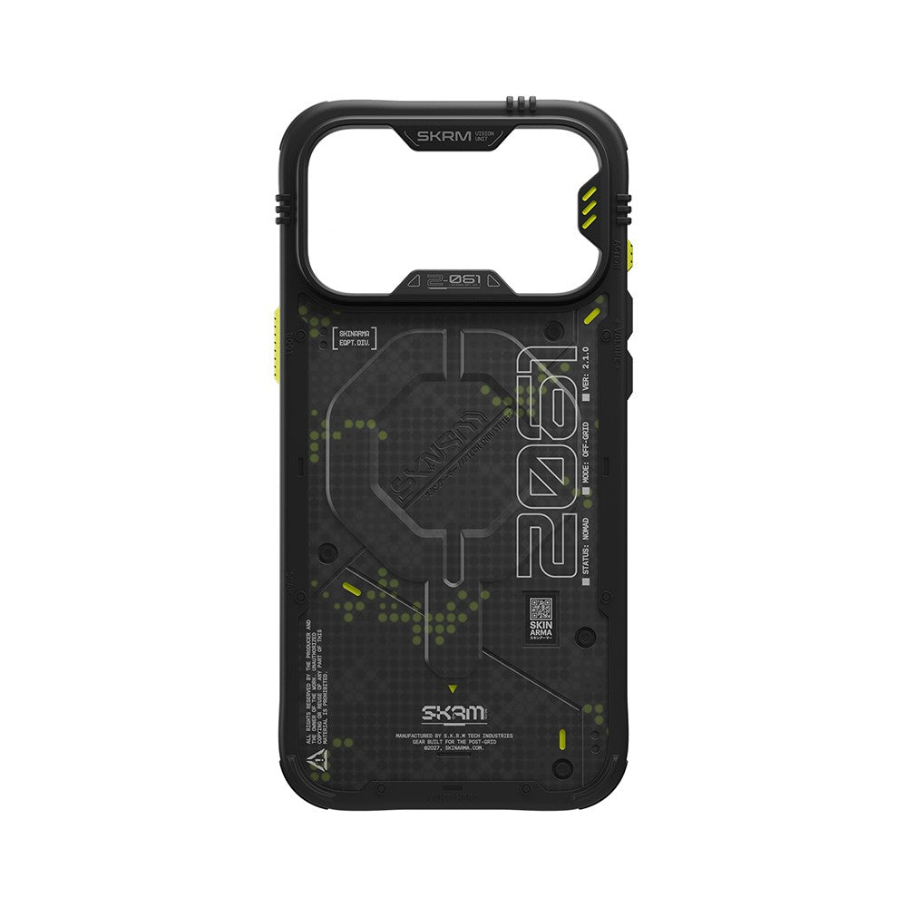 iPhone 18 Pro Max Kılıf M-Safe Şarj Özellikli Airbag Tasarımlı Skinarma Vigor XE Kılıf