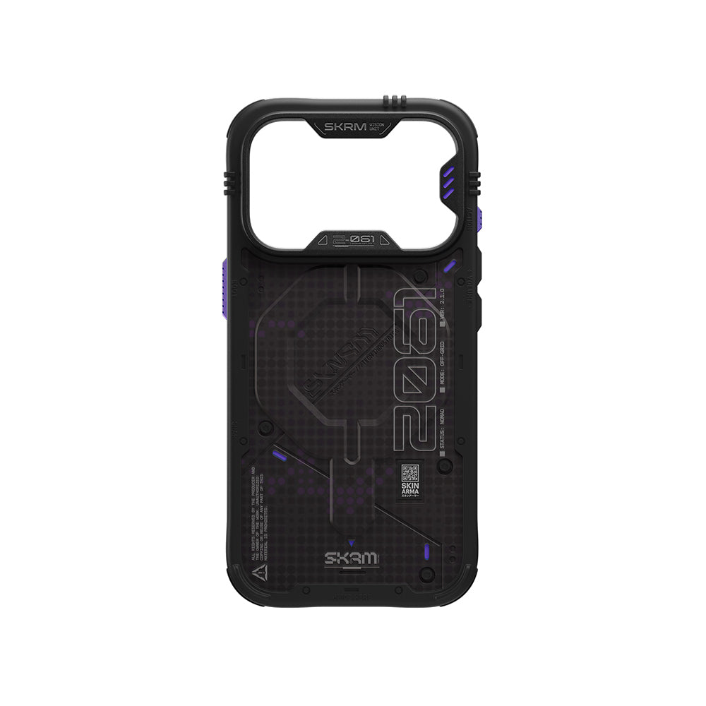iPhone 18 Pro Max Kılıf M-Safe Şarj Özellikli Airbag Tasarımlı Skinarma Vigor XE Kılıf