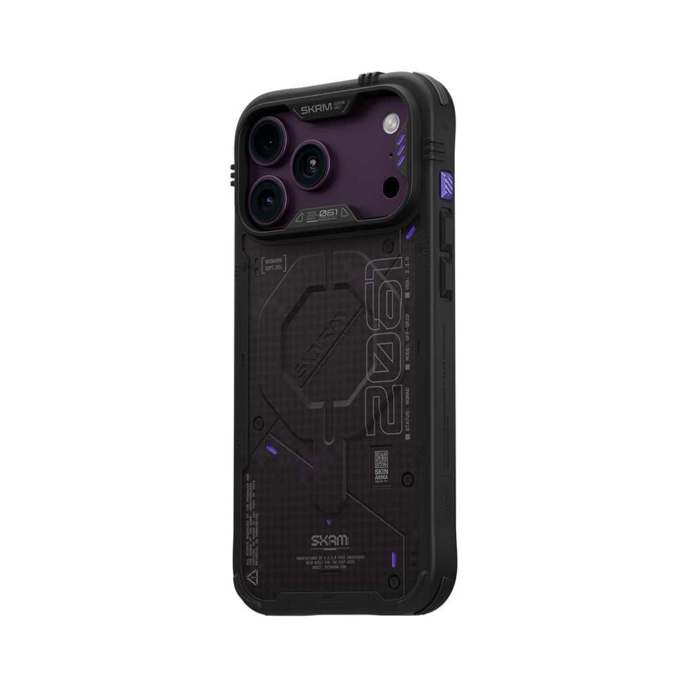 iPhone 18 Pro Max Kılıf M-Safe Şarj Özellikli Airbag Tasarımlı Skinarma Vigor XE Kılıf