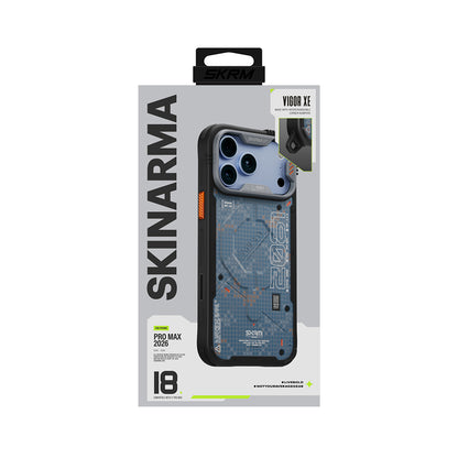 iPhone 18 Pro Max Kılıf M-Safe Şarj Özellikli Airbag Tasarımlı Skinarma Vigor XE Kılıf