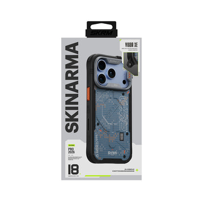 iPhone 18 Pro Max Kılıf M-Safe Şarj Özellikli Airbag Tasarımlı Skinarma Vigor XE Kılıf