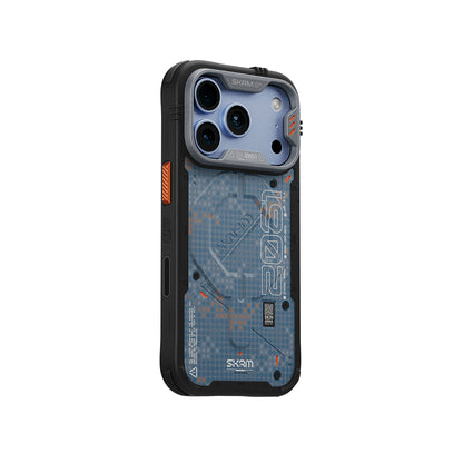 iPhone 18 Pro Max Kılıf M-Safe Şarj Özellikli Airbag Tasarımlı Skinarma Vigor XE Kılıf