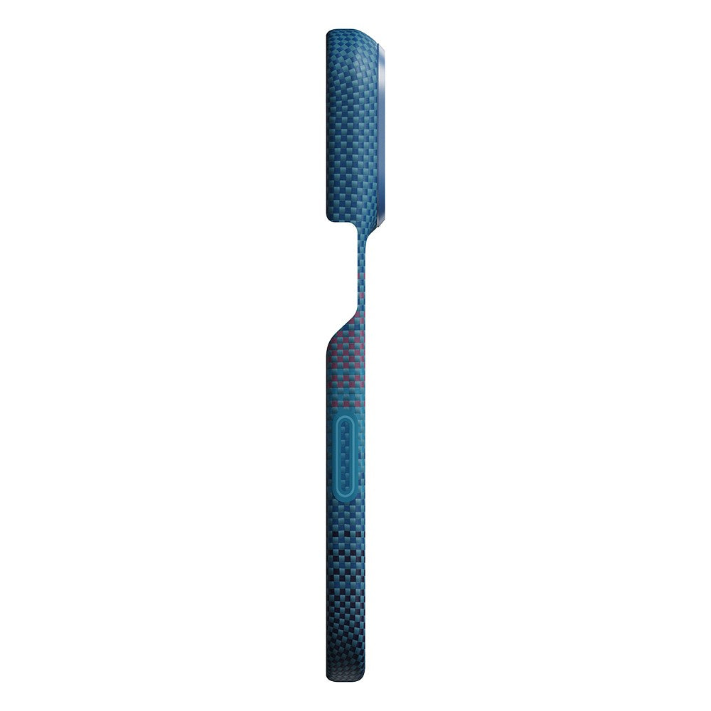 iPhone 18 Pro Max Kılıf M-safe Şarj Özellikli Aramid Karbon Fiber Pitaka Moonrise 2.0 Nights Serisi Kılıf