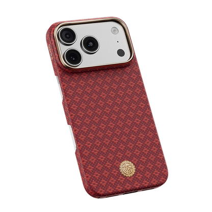 iPhone 18 Pro Max Kılıf M-Safe Şarj Özellikli Benks ArmorAir ArmorGrid Serisi Yükseltilmiş Kamera Çerçevesi C1 Kevlar Karbon Kılıf