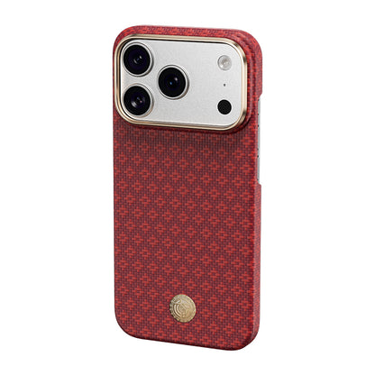 iPhone 18 Pro Max Kılıf M-Safe Şarj Özellikli Benks ArmorAir ArmorGrid Serisi Yükseltilmiş Kamera Çerçevesi C1 Kevlar Karbon Kılıf