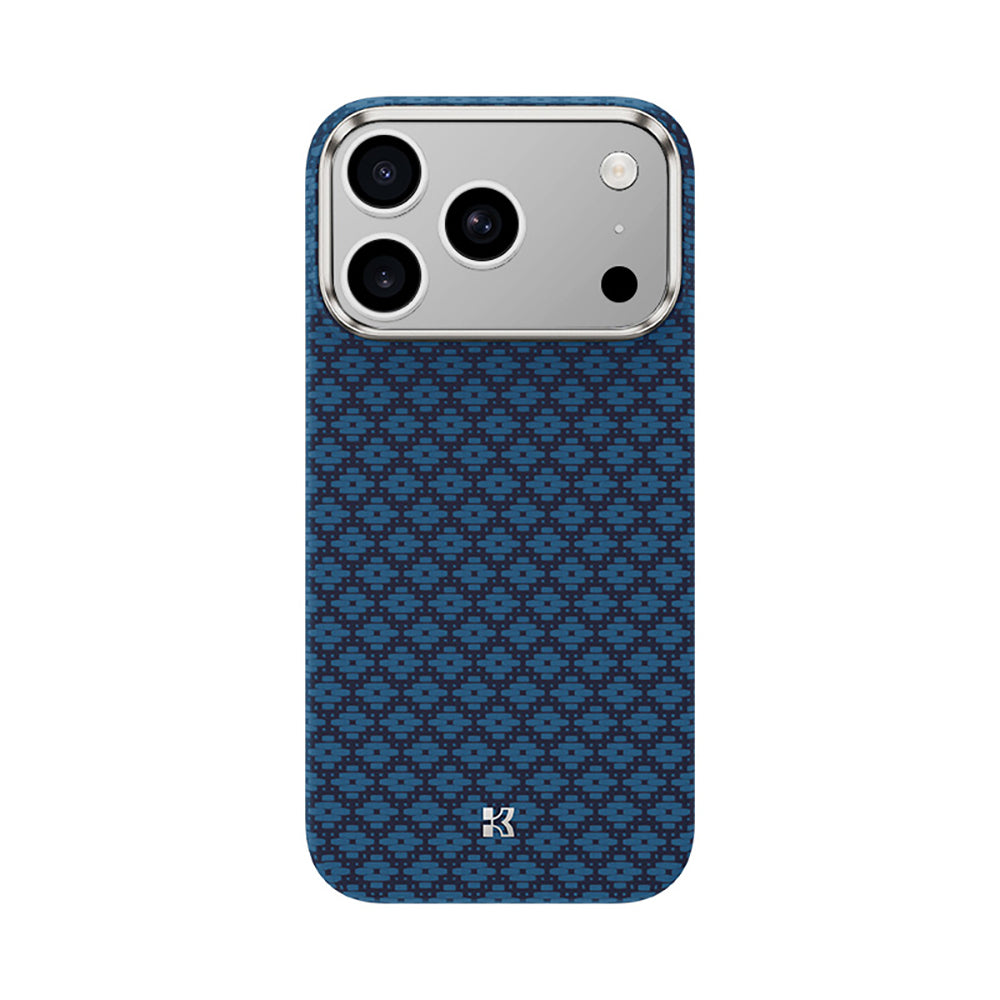 iPhone 18 Pro Max Kılıf M-Safe Şarj Özellikli Benks ArmorAir ArmorGrid Serisi Yükseltilmiş Kamera Çerçevesi C1 Kevlar Karbon Kılıf