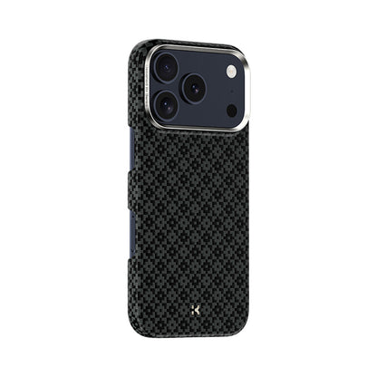 iPhone 18 Pro Max Kılıf M-Safe Şarj Özellikli Benks ArmorAir ArmorGrid Serisi Yükseltilmiş Kamera Çerçevesi C1 Kevlar Karbon Kılıf