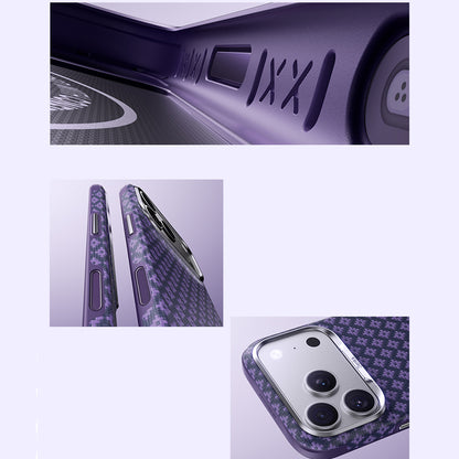 iPhone 18 Pro Max Kılıf M-Safe Şarj Özellikli Benks ArmorPro ArmorEdge X9 Serisi Kevlar Karbon Kılıf