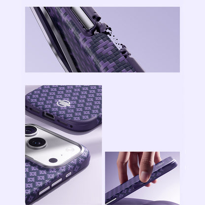 iPhone 18 Pro Max Kılıf M-Safe Şarj Özellikli Benks ArmorPro ArmorEdge X9 Serisi Kevlar Karbon Kılıf