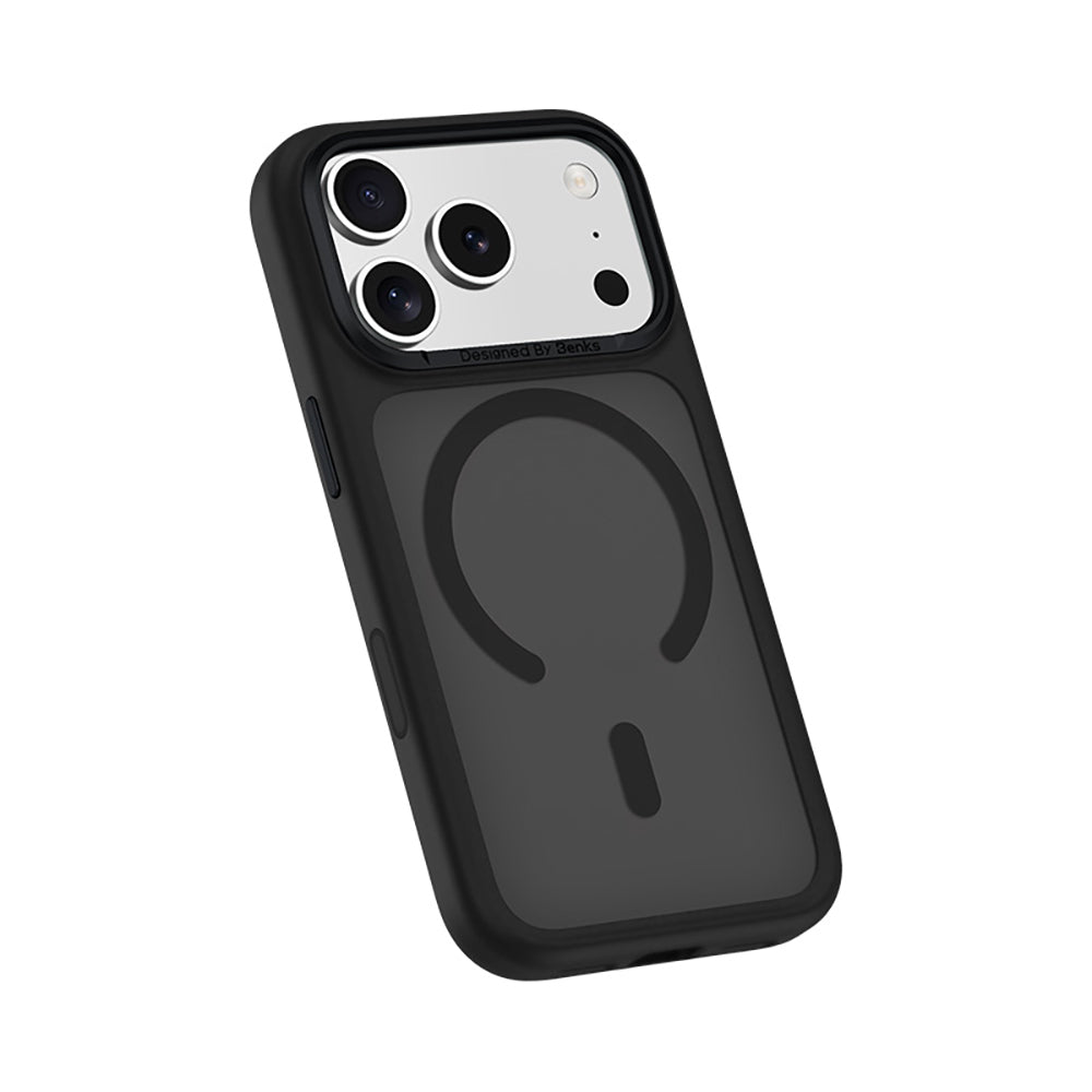 iPhone 18 Pro Max Kılıf M-Safe Şarj Özellikli Benks Mist C-Magnet Yeni Seri Kılıf