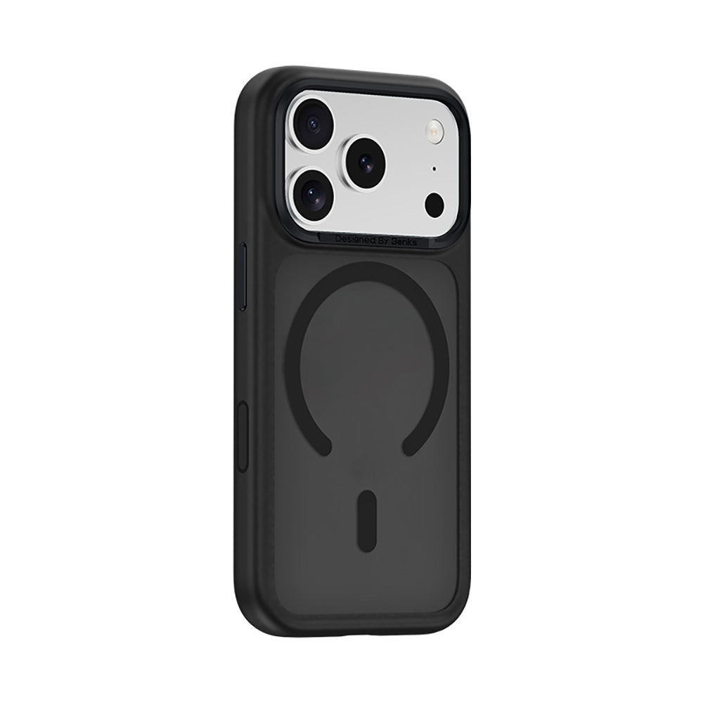 iPhone 18 Pro Max Kılıf M-Safe Şarj Özellikli Benks Mist C-Magnet Yeni Seri Kılıf