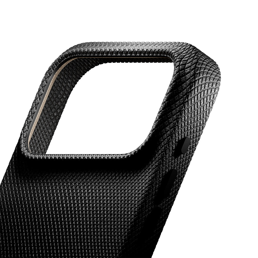 iPhone 18 Pro Max Kılıf M-safe Şarj Özellikli Deri Dokulu Native Union RE Classic Serisi Kılıf