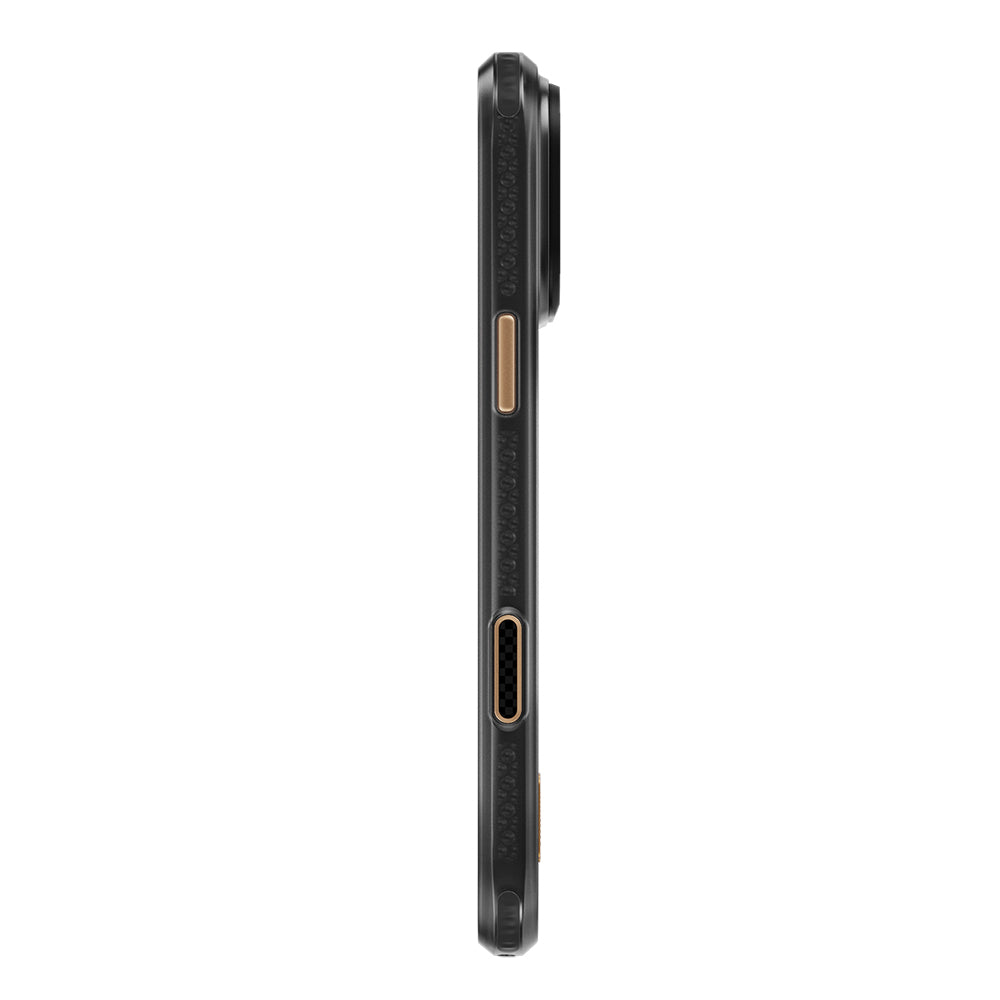 iPhone 18 Pro Max Kılıf M-safe Şarj Özellikli Metal Kamera Çerçeveli Raptic Aramid Dual Karbon Fiber Mondrian Serisi Kılıf