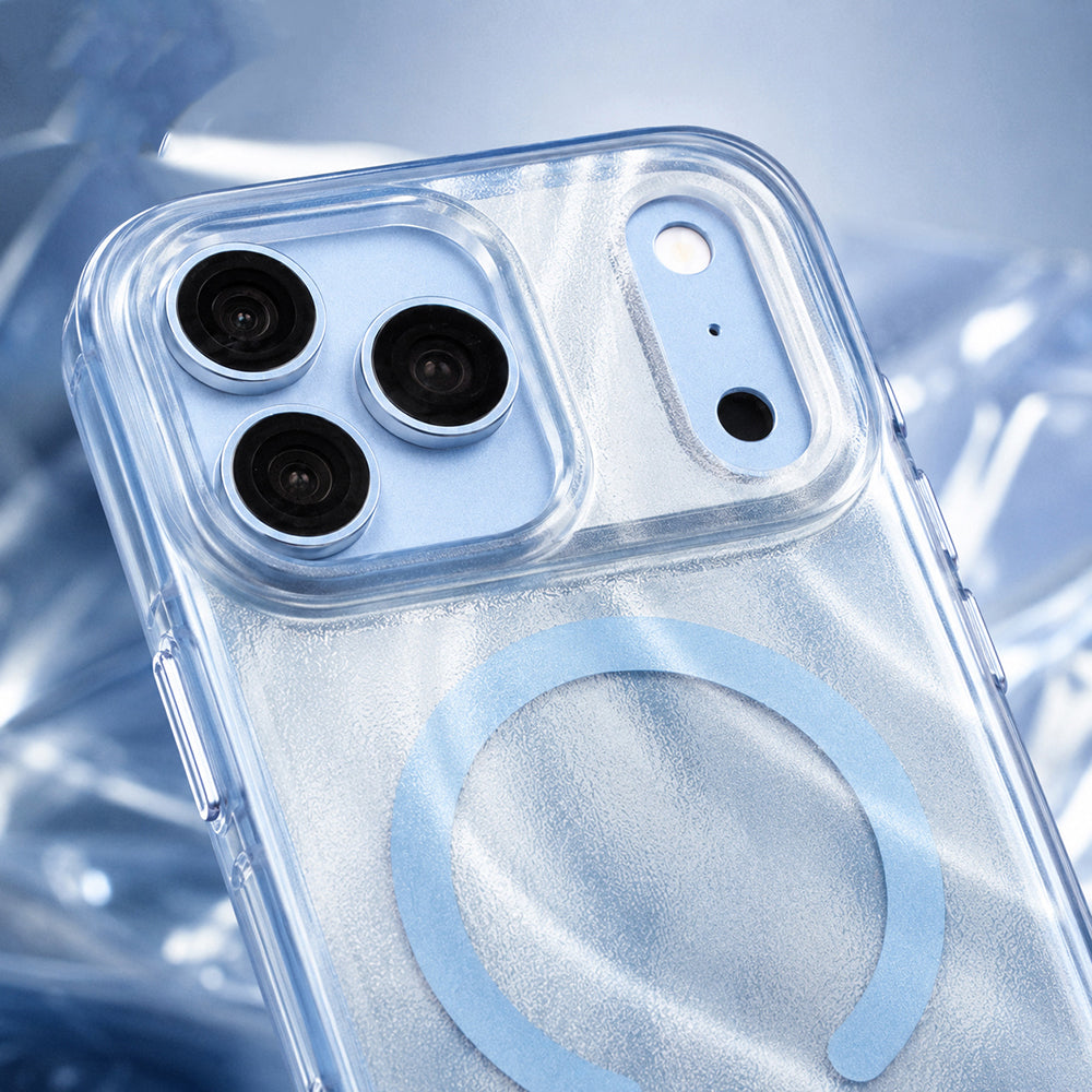 iPhone 18 Pro Max Kılıf M-safe Şarj Özellikli Mutural Glow Desert Serisi Kılıf