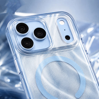 iPhone 18 Pro Max Kılıf M-safe Şarj Özellikli Mutural Glow Desert Serisi Kılıf