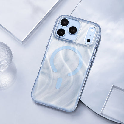 iPhone 18 Pro Max Kılıf M-safe Şarj Özellikli Mutural Glow Desert Serisi Kılıf