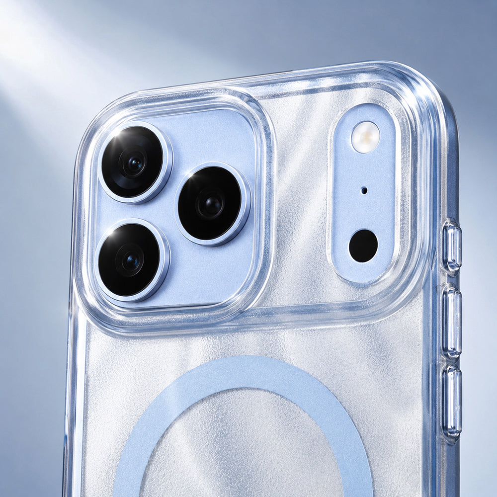 iPhone 18 Pro Max Kılıf M-safe Şarj Özellikli Mutural Glow Desert Serisi Kılıf