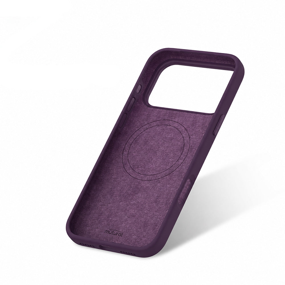 iPhone 18 Pro Max Kılıf M-safe Şarj Özellikli Mutural Pure Serisi Kılıf