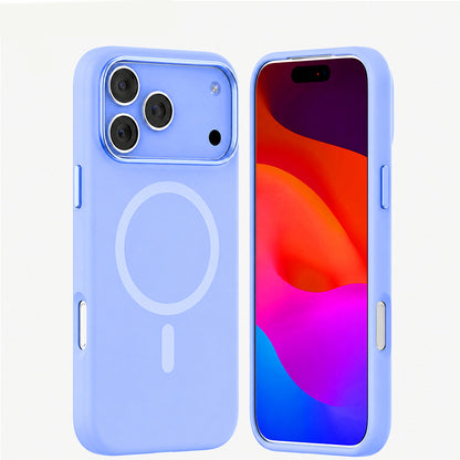 iPhone 18 Pro Max Kılıf M-safe Şarj Özellikli Mutural Pure Serisi Kılıf