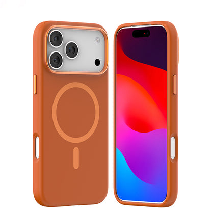 iPhone 18 Pro Max Kılıf M-safe Şarj Özellikli Mutural Pure Serisi Kılıf