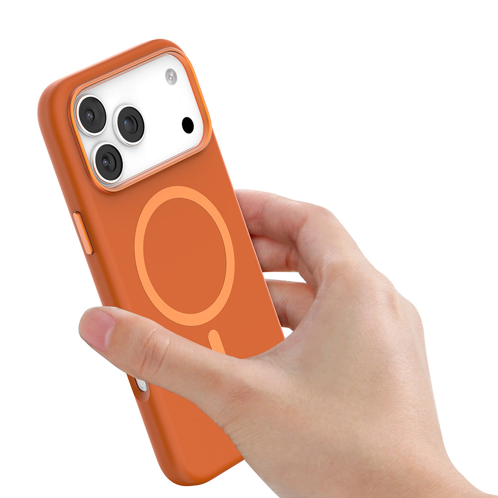 iPhone 18 Pro Max Kılıf M-safe Şarj Özellikli Mutural Pure Serisi Kılıf
