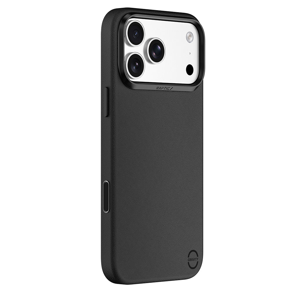 iPhone 18 Pro Max Kılıf M-Safe Şarj Özellikli Polimerik Deri Raptic Urban Nano Kılıf