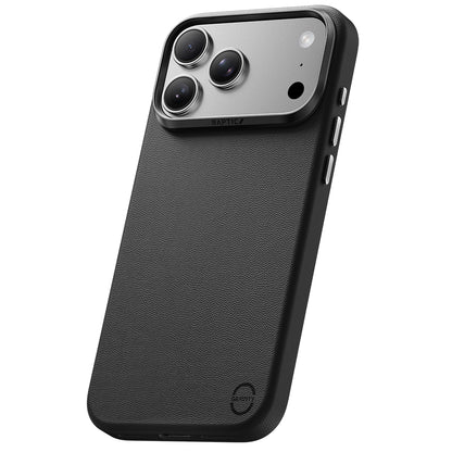 iPhone 18 Pro Max Kılıf M-Safe Şarj Özellikli Polimerik Deri Raptic Urban Nano Kılıf
