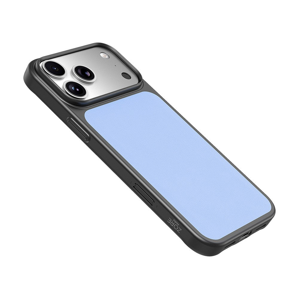 iPhone 18 Pro Max Kılıf M-Safe Şarj Özellikli PU Zore Paris Trexo Sert PC Kılıf