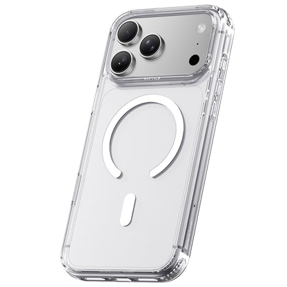 iPhone 18 Pro Max Kılıf M-Safe Şarj Özellikli Raptic Air Clear Serisi Airbagli Kılıf