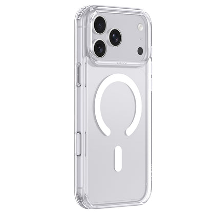 iPhone 18 Pro Max Kılıf M-Safe Şarj Özellikli Raptic Air Clear Serisi Airbagli Kılıf