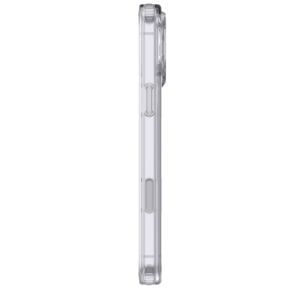 iPhone 18 Pro Max Kılıf M-Safe Şarj Özellikli Raptic Air Clear Serisi Airbagli Kılıf