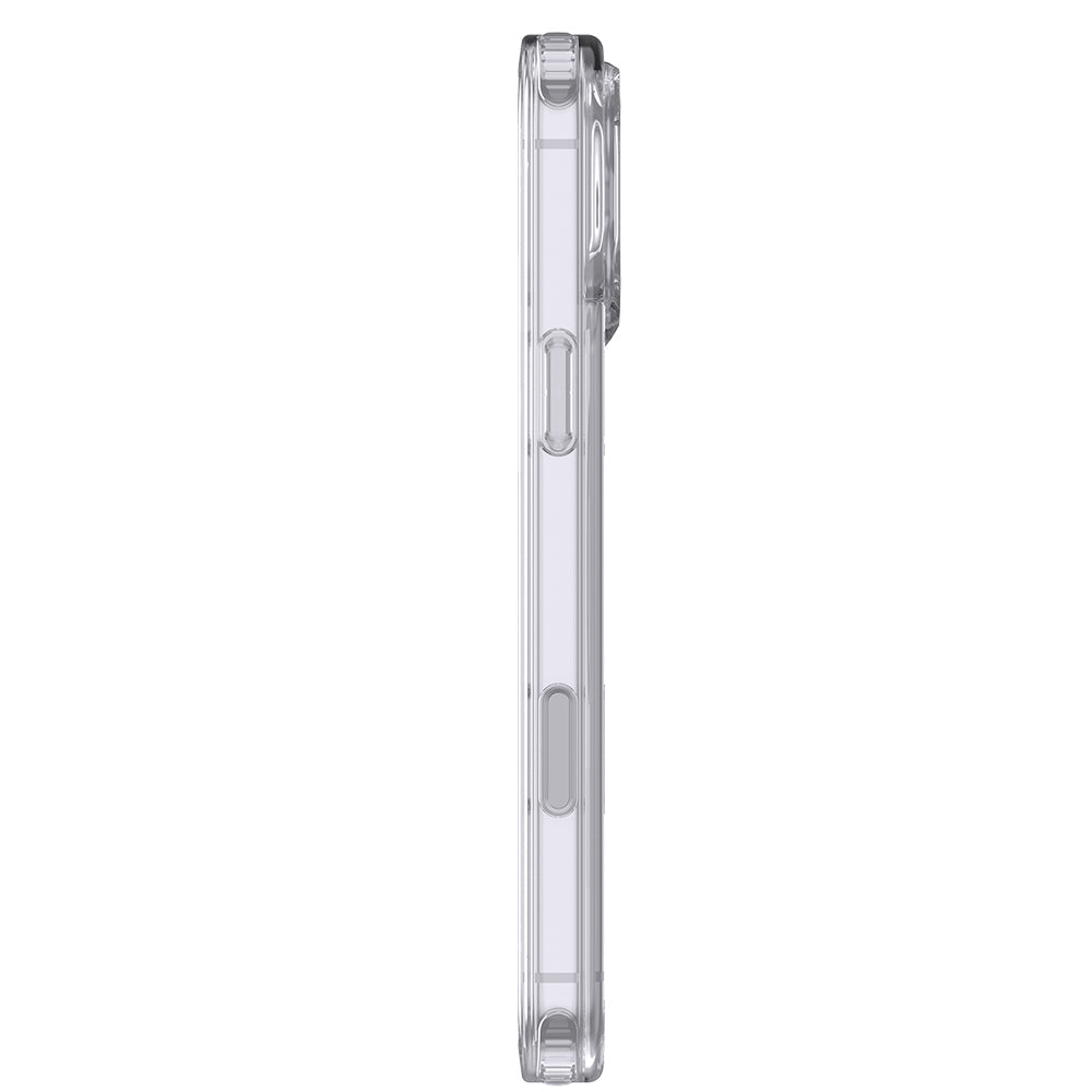 iPhone 18 Pro Max Kılıf M-safe Şarj Özellikli Raptic Air Stand Serisi Aynalı Arka Yüzey Standlı Kılıf