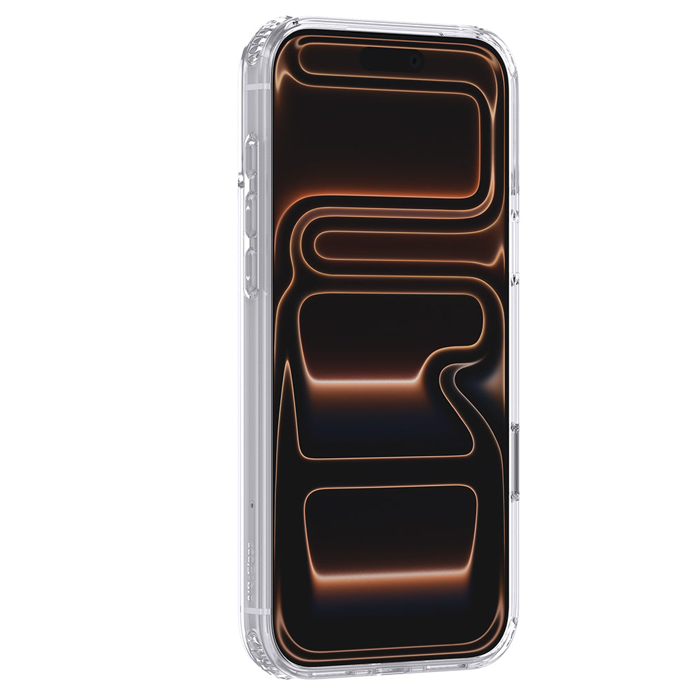 iPhone 18 Pro Max Kılıf M-safe Şarj Özellikli Raptic Air Stand Serisi Aynalı Arka Yüzey Standlı Kılıf