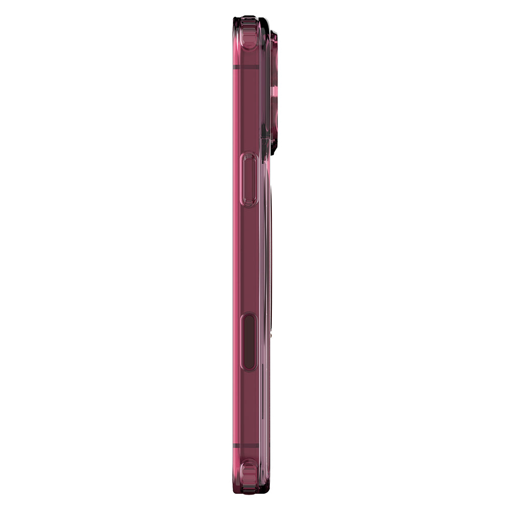 iPhone 18 Pro Max Kılıf M-safe Şarj Özellikli Raptic Air Stand Serisi Aynalı Arka Yüzey Standlı Kılıf