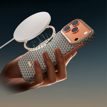 iPhone 18 Pro Max Kılıf M-safe Şarj Özellikli Raptic Aramid Skin Origin Serisi Karbon Kılıf