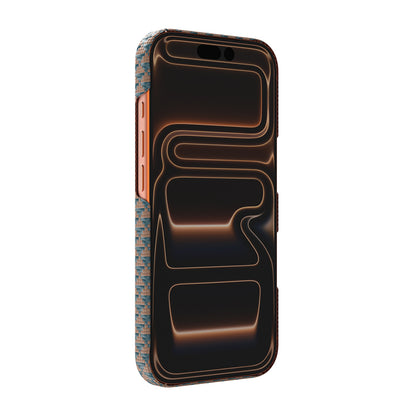 iPhone 18 Pro Max Kılıf M-safe Şarj Özellikli Raptic Aramid Skin Origin Serisi Karbon Kılıf