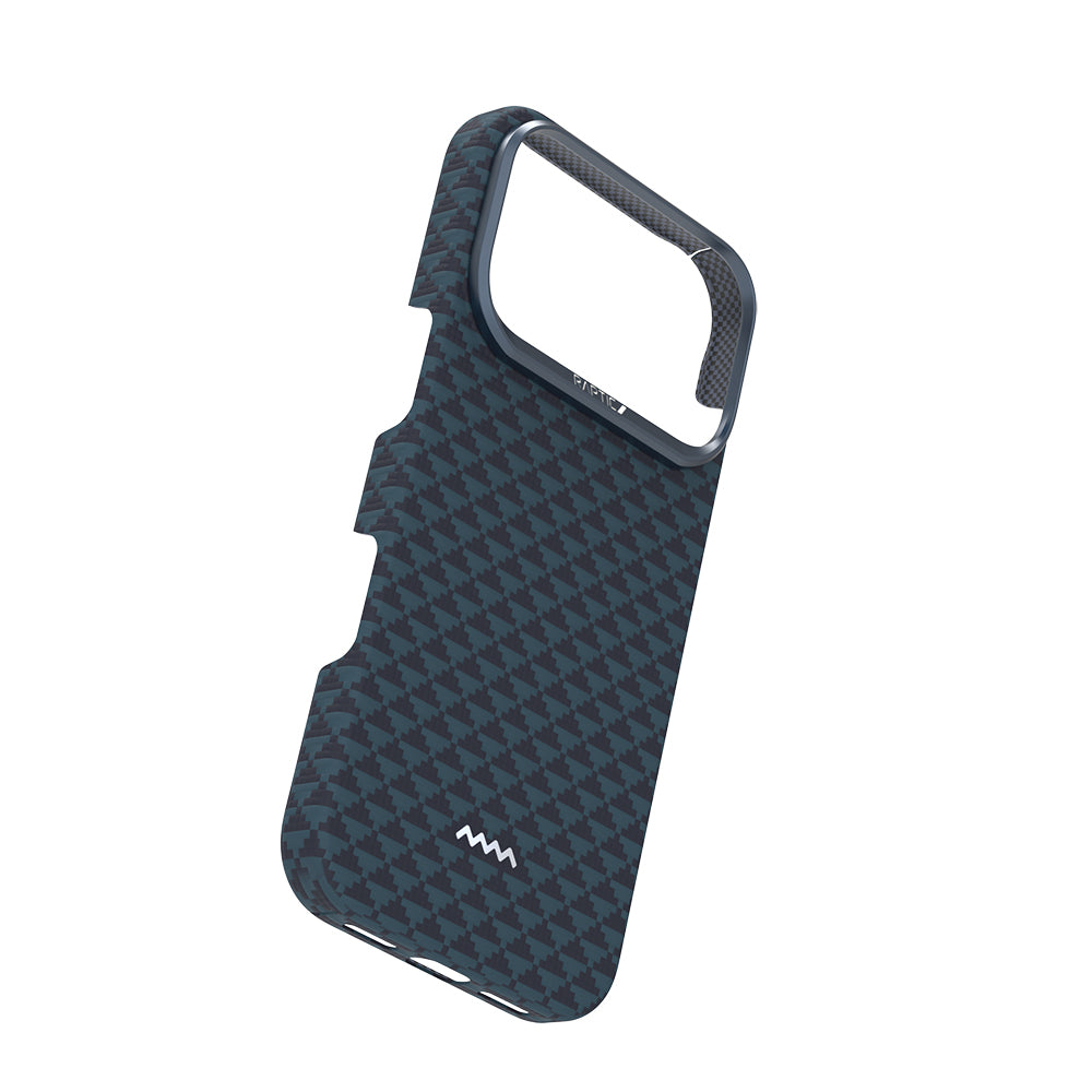 iPhone 18 Pro Max Kılıf M-safe Şarj Özellikli Raptic Aramid Skin Origin Serisi Karbon Kılıf