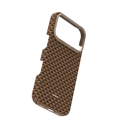 iPhone 18 Pro Max Kılıf M-safe Şarj Özellikli Raptic Aramid Skin Origin Serisi Karbon Kılıf