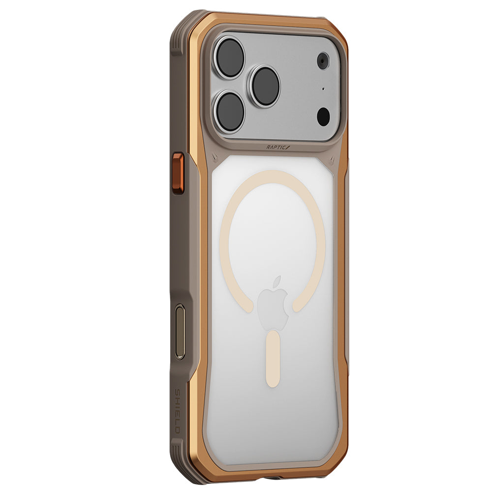 iPhone 18 Pro Max Kılıf M-Safe Şarj Özellikli Raptic Shield Evo Serisi Airbagli Kılıf