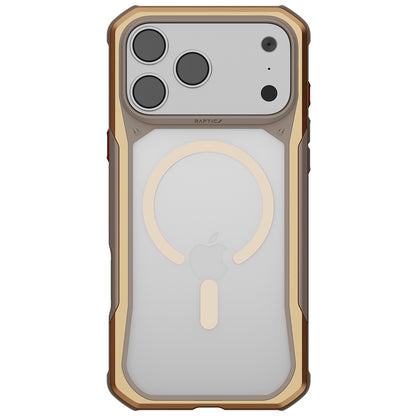 iPhone 18 Pro Max Kılıf M-Safe Şarj Özellikli Raptic Shield Evo Serisi Airbagli Kılıf