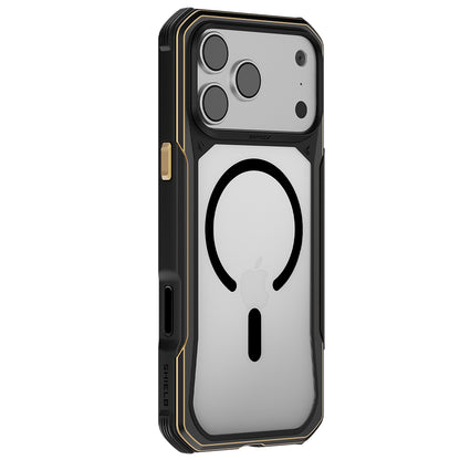 iPhone 18 Pro Max Kılıf M-Safe Şarj Özellikli Raptic Shield Evo Serisi Airbagli Kılıf