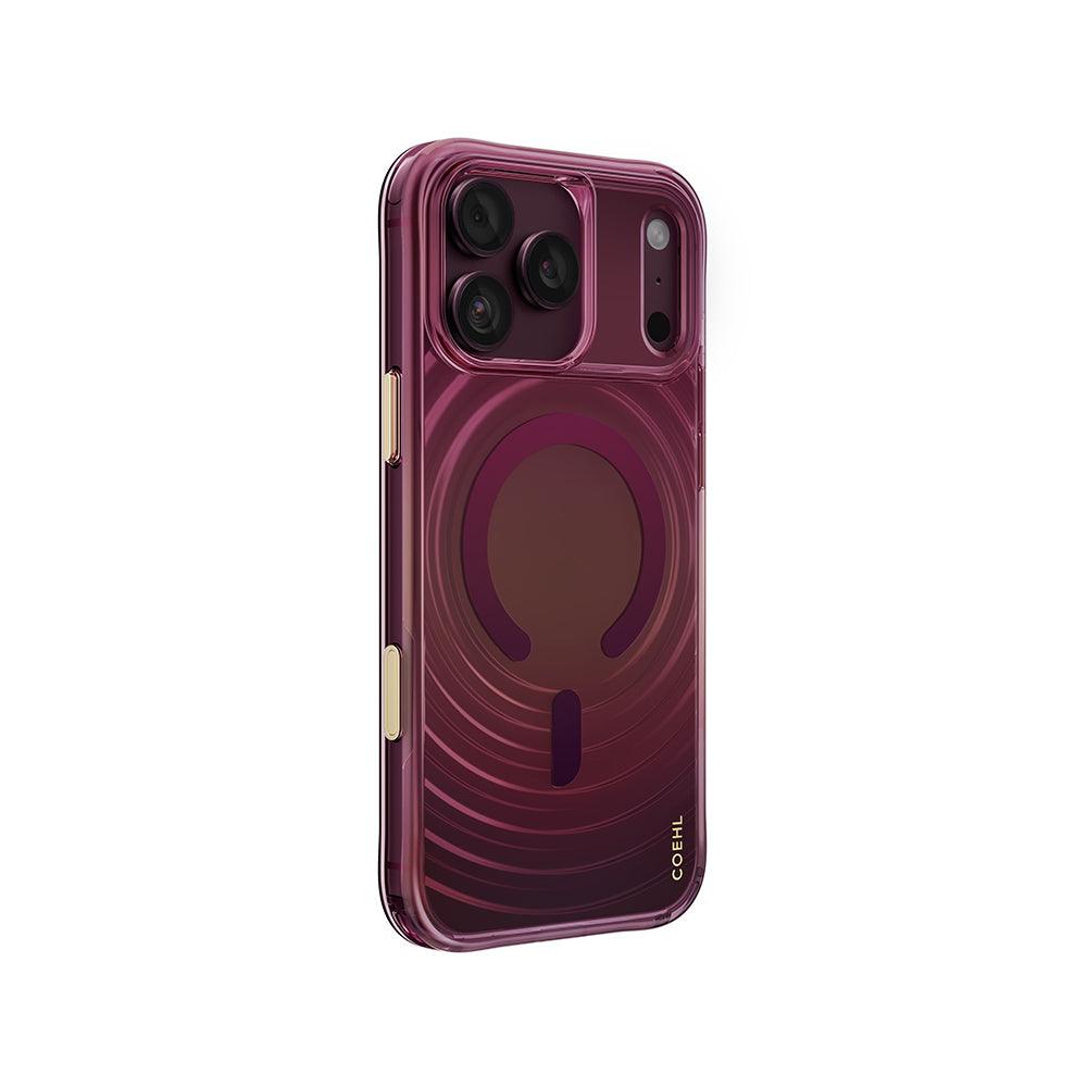 iPhone 18 Pro Max Kılıf M-safe Şarj Özellikli Renk Geçişli Coehl Vela Kılıf