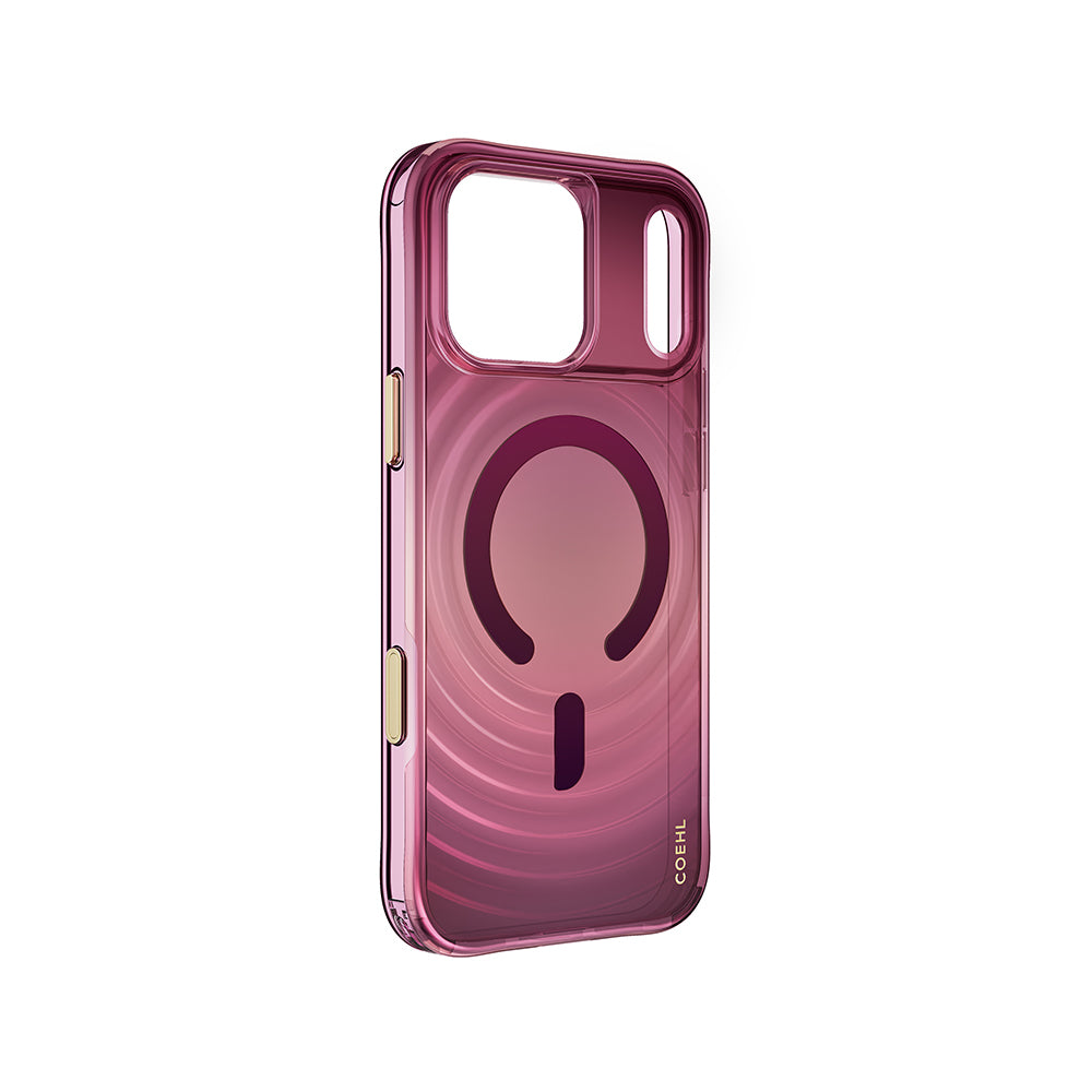 iPhone 18 Pro Max Kılıf M-safe Şarj Özellikli Renk Geçişli Coehl Vela Kılıf