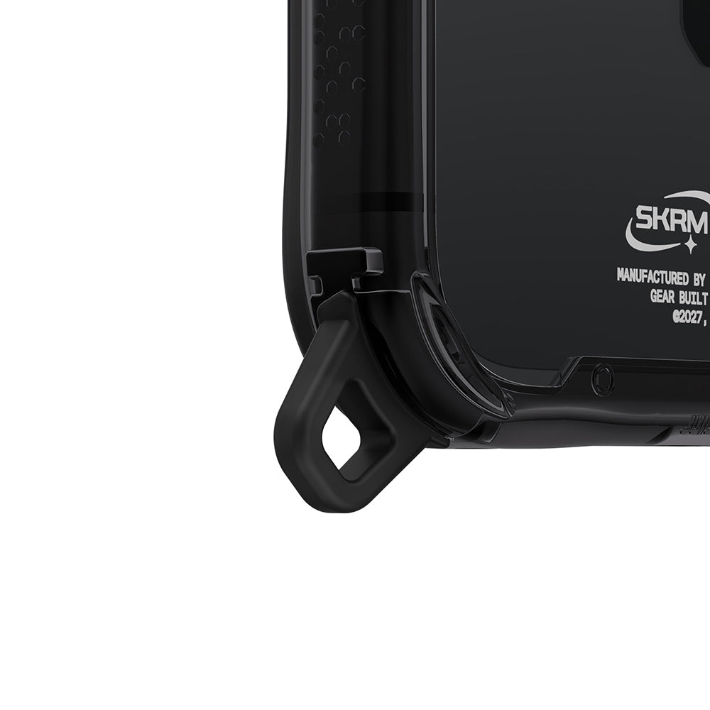 iPhone 18 Pro Max Kılıf M-safe Şarj Özellikli Şeffaf Airbag Tasarımlı Skinarma Saido Mag-Charge Kılıf