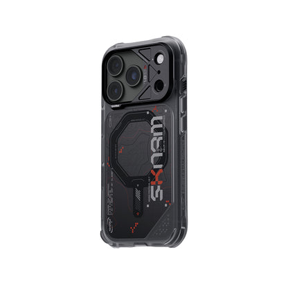 iPhone 18 Pro Max Kılıf M-safe Şarj Özellikli Skinarma Sonar Kılıf